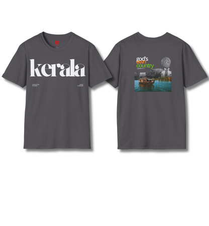 Kerala & God's Own Country Front & back - T Shirt