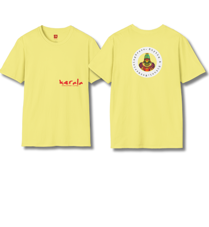 Kerala & Kathakali Front and Backprint  - T Shirt