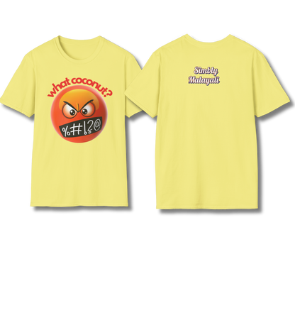 What Coconut & Simbly Malayali front n backprint - T Shirt