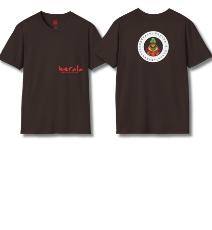Kerala & Kathakali Front and Backprint  - T Shirt