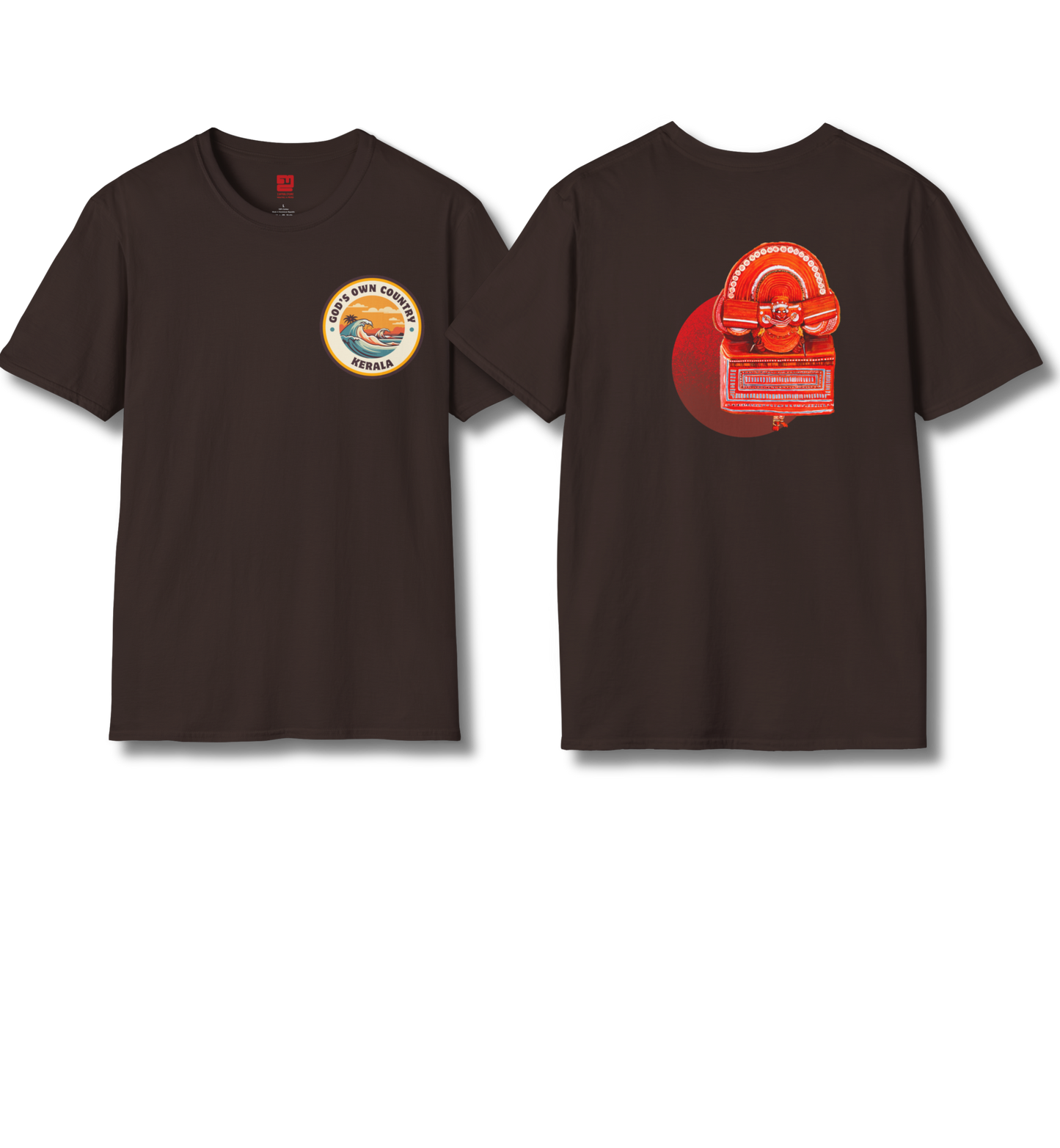 God's Own & Theyyam - Front & Back T Shirt
