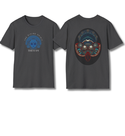 Theyyam Front & Back Print - T Shirt