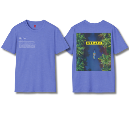 Mallu Definition & Keralaah - Front & Backprint  - T Shirt