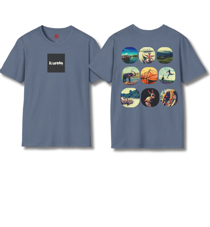 Kerala Vignettes  - Backprint T Shirt