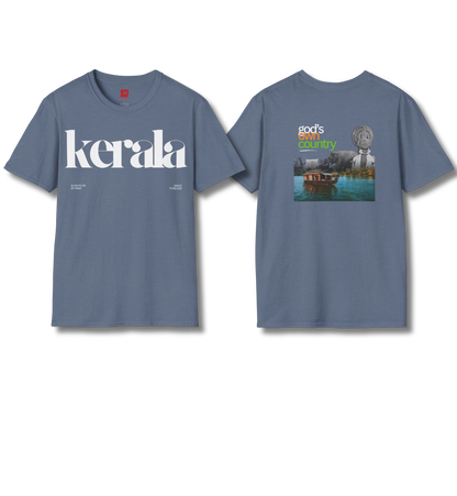 Kerala & God's Own Country Front & back - T Shirt