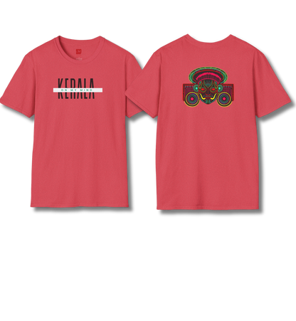 Kerala On My Mind & Theyyam  -  Front & Backprint T Shirt