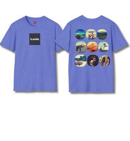 Kerala Vignettes  - Backprint T Shirt