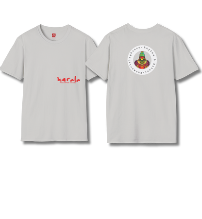 Kerala & Kathakali Front and Backprint  - T Shirt