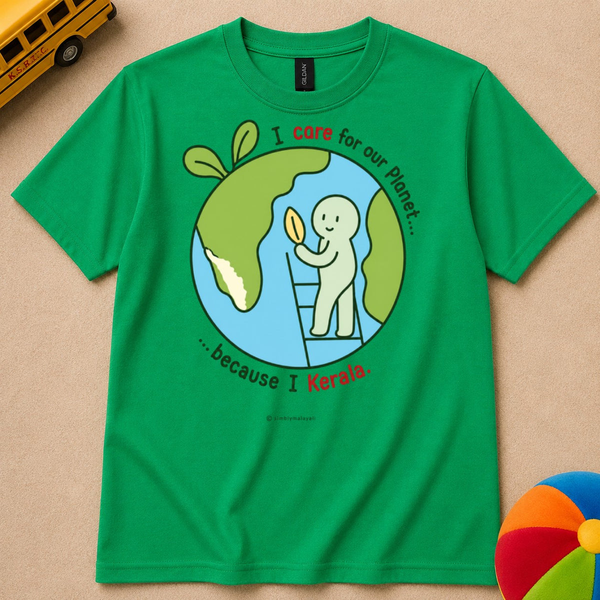 Care For Planet Kids Unisex T Shirt
