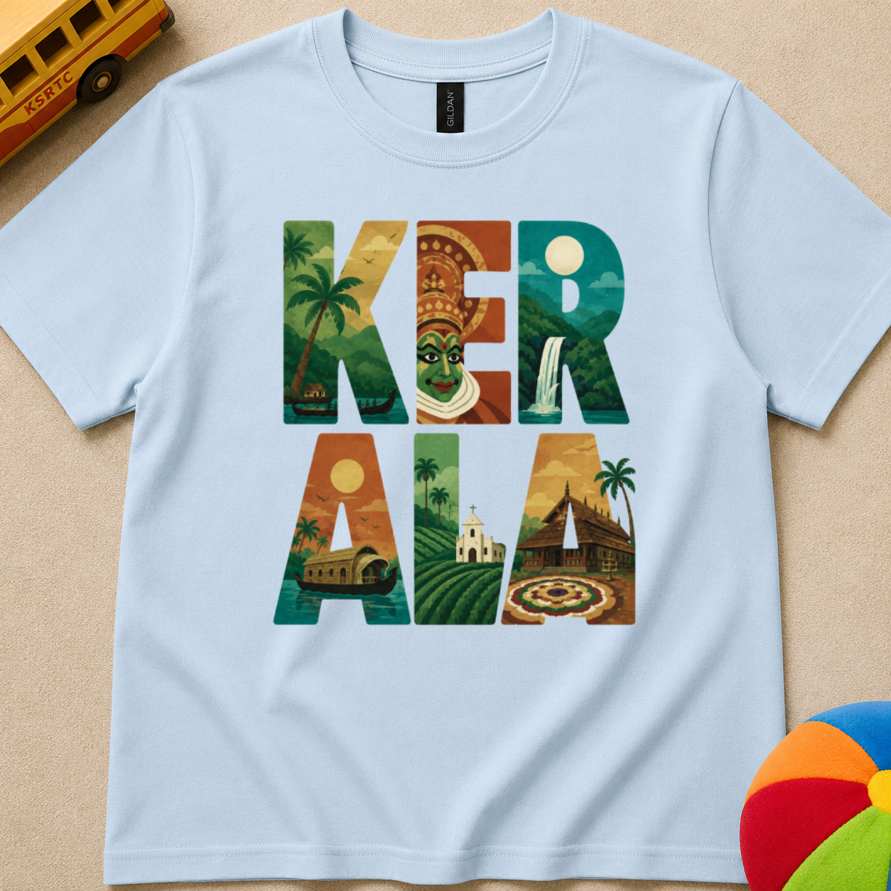 Art Kerala Kids Unisex T Shirt