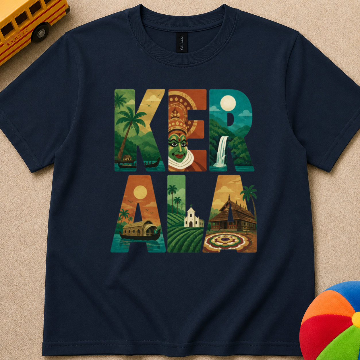 Art Kerala Kids Unisex T Shirt