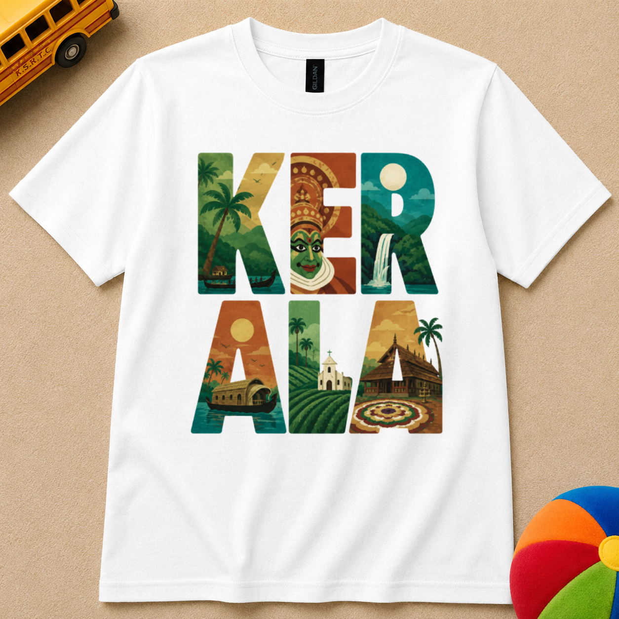 Art Kerala Kids Unisex T Shirt