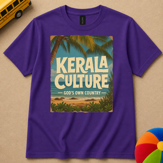 Kerala Culture Kids Unisex T Shirt