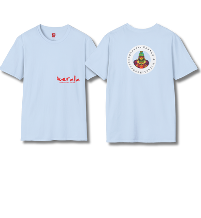 Kerala & Kathakali Front and Backprint  - T Shirt
