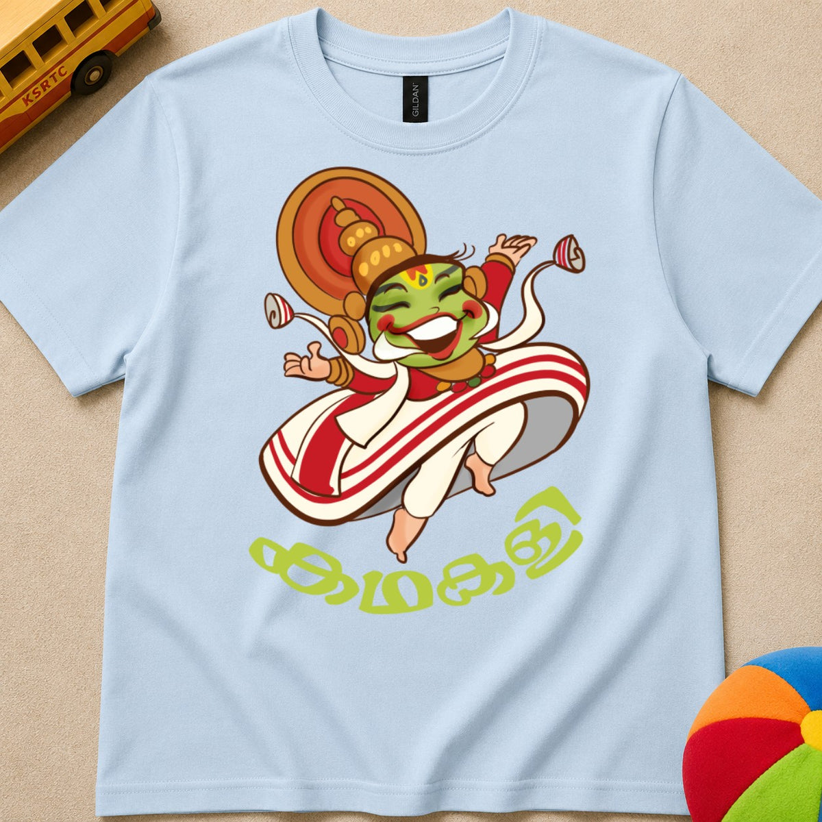 Happy Kathakali Kids Unisex T Shirt