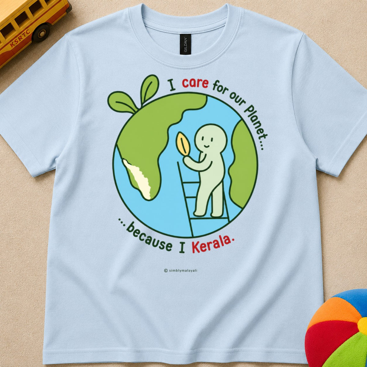Care For Planet Kids Unisex T Shirt