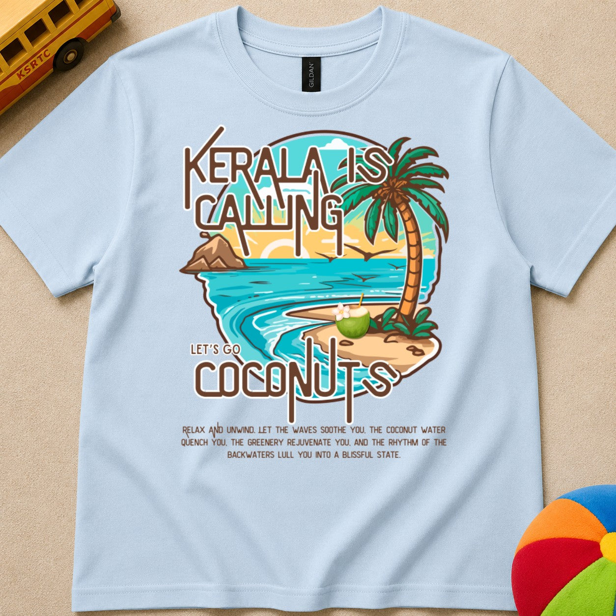 Kerala Calling Kids Unisex T Shirt