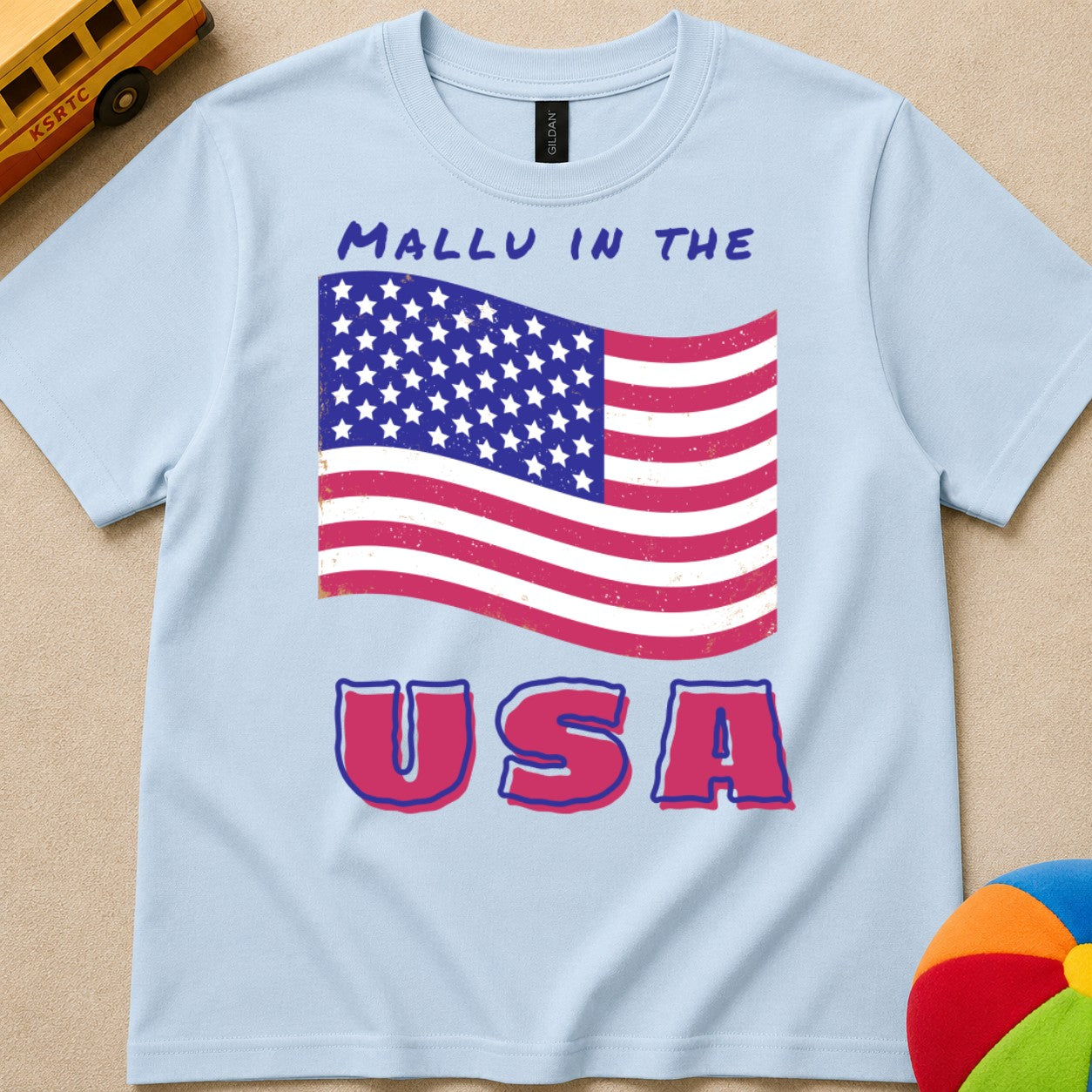Mallu in the USA Kids Unisex T Shirt