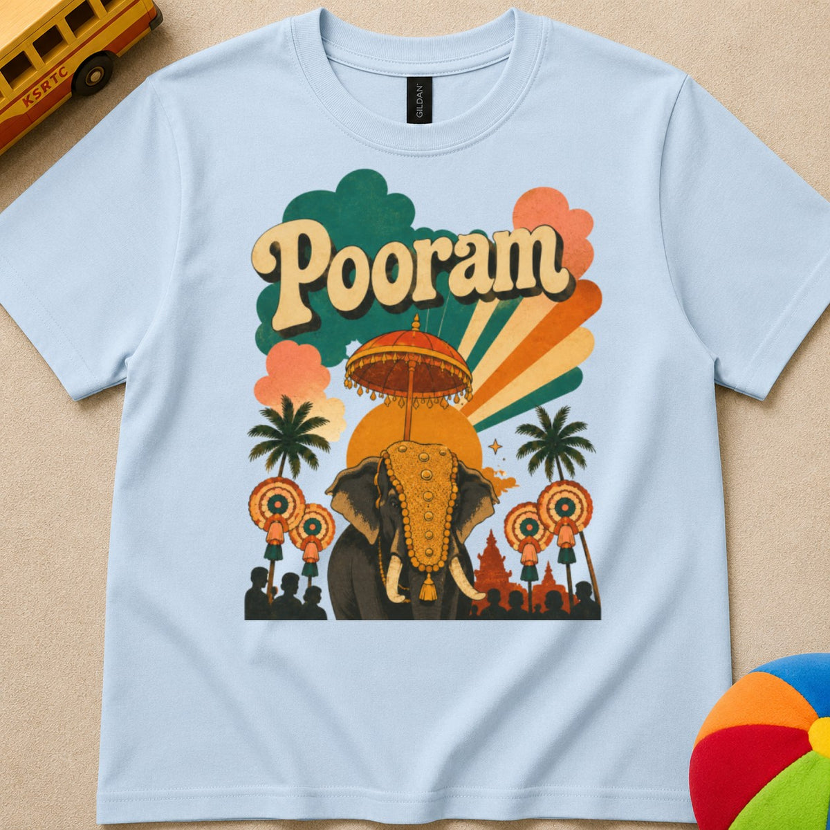 Pooram Kids Unisex T Shirt