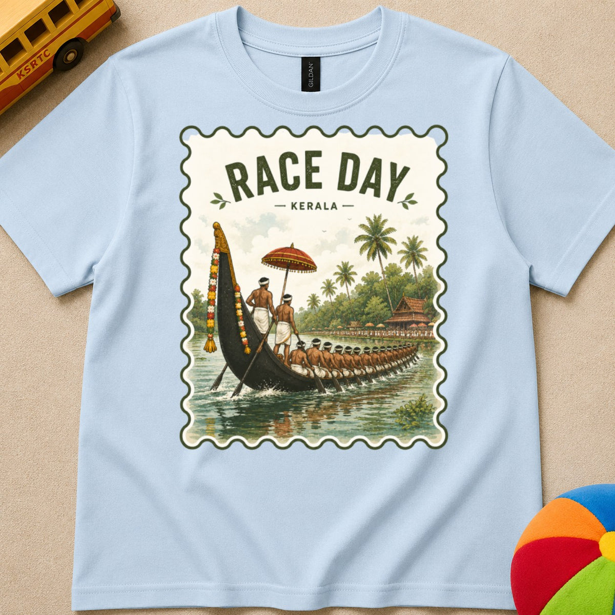 Boat Race Kerala Kids Unisex T Shirt