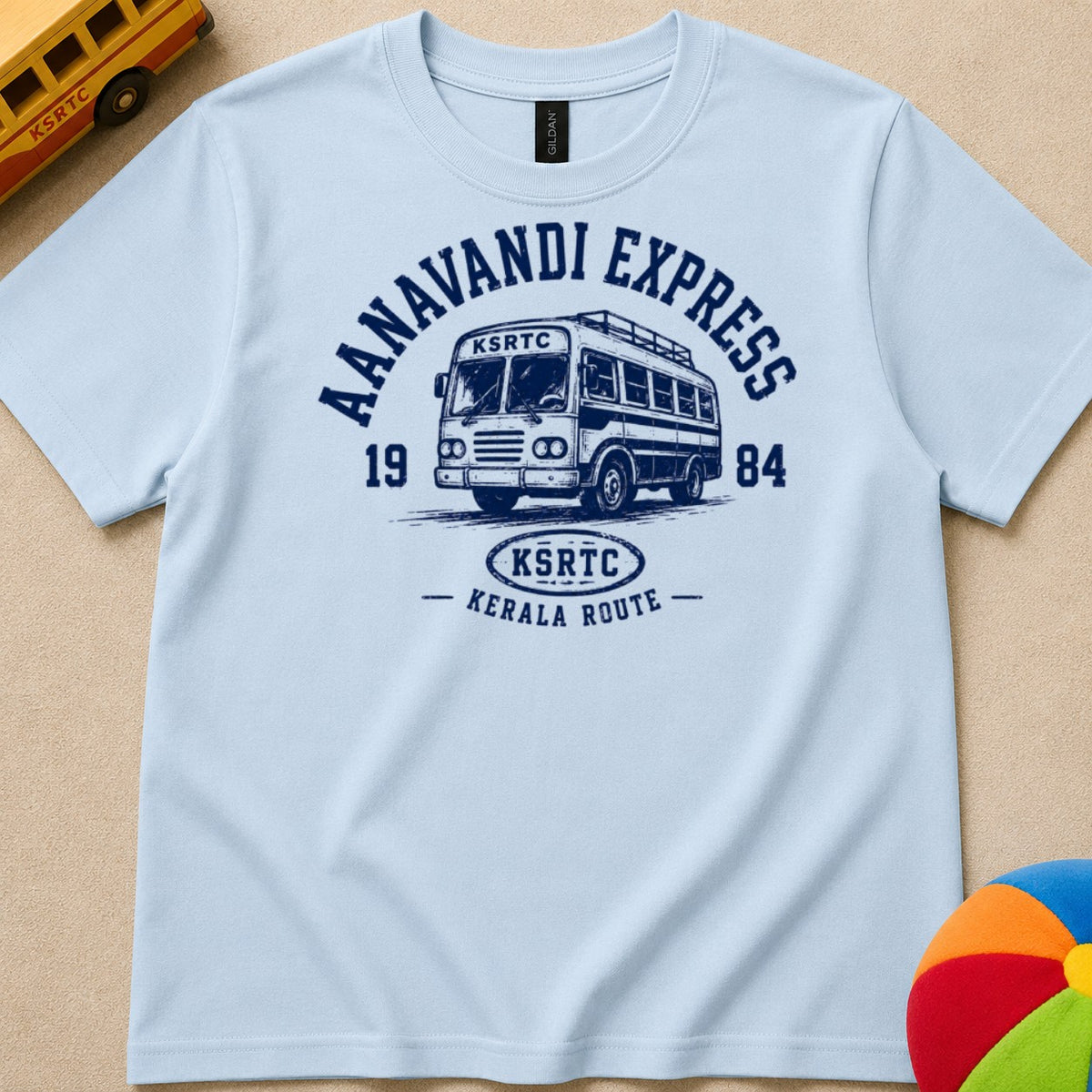Aanavandi Express Kids Unisex T Shirt