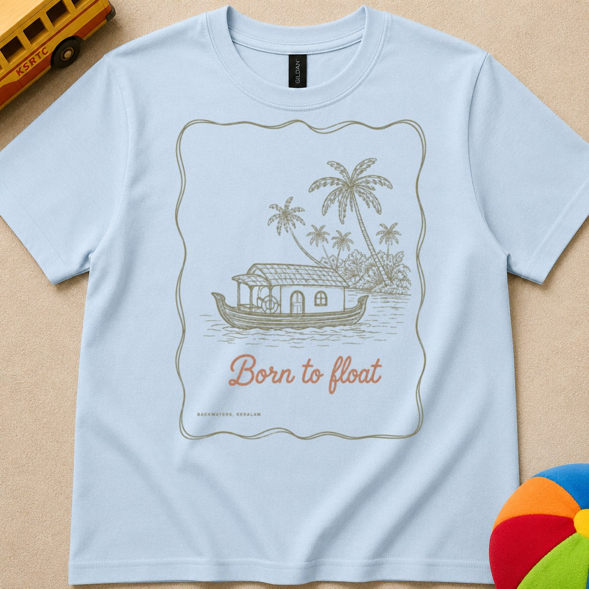 Born To Float Kids Unisex T Shirt