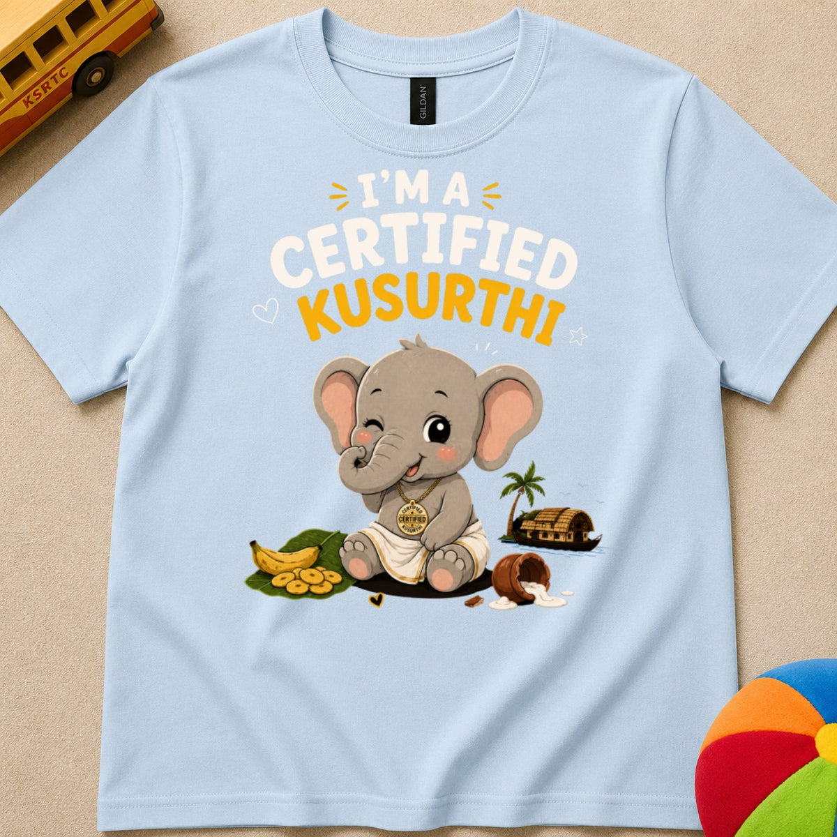 Certified Kusruthi Kids Unisex T Shirt