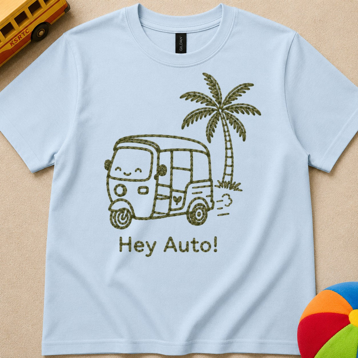 Hey Auto Kids Unisex T Shirt