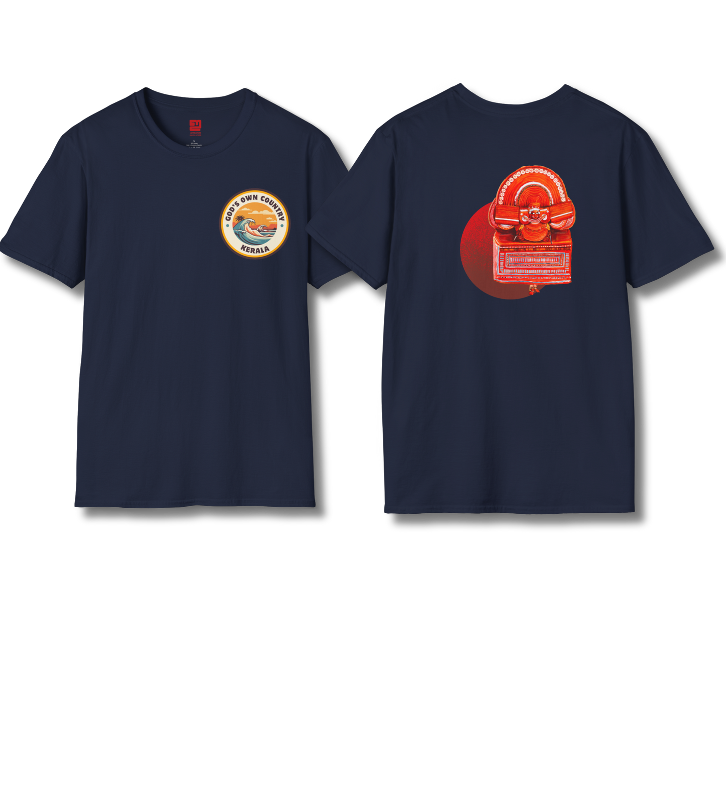 God's Own & Theyyam - Front & Back T Shirt