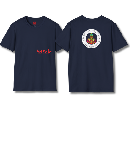 Kerala & Kathakali Front and Backprint  - T Shirt