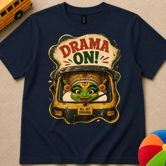Drama On Kathakali Kids Unisex T Shirt