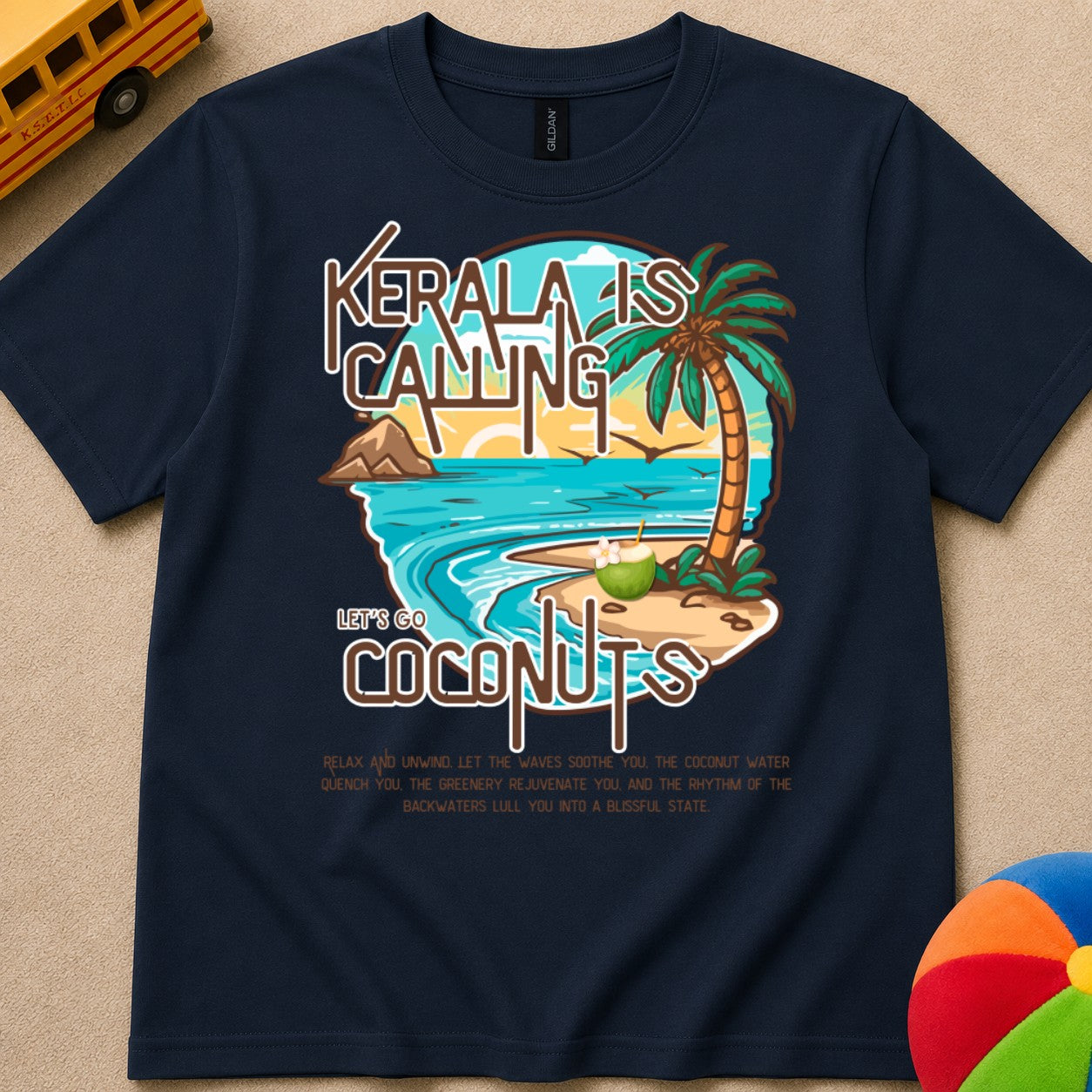 Kerala Calling Kids Unisex T Shirt