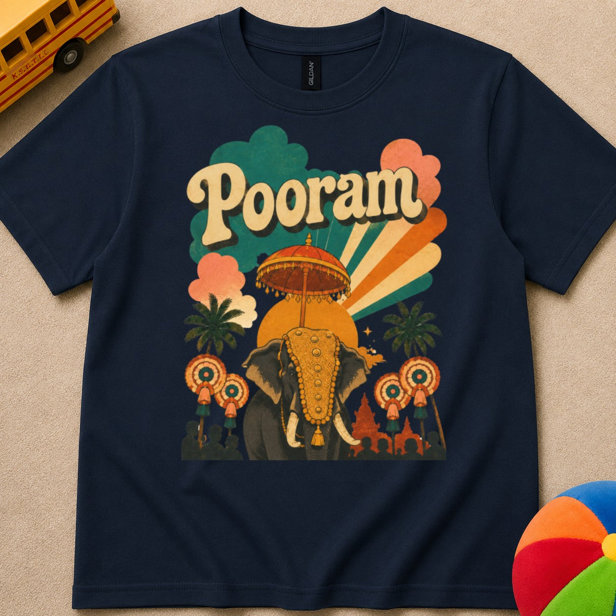 Pooram Kids Unisex T Shirt