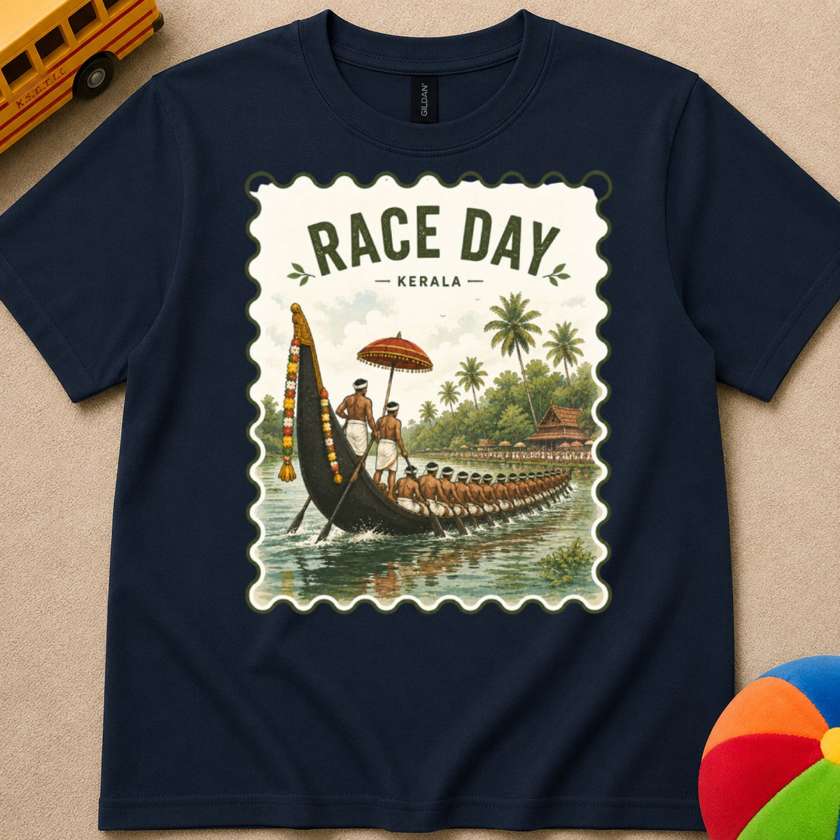 Boat Race Kerala Kids Unisex T Shirt