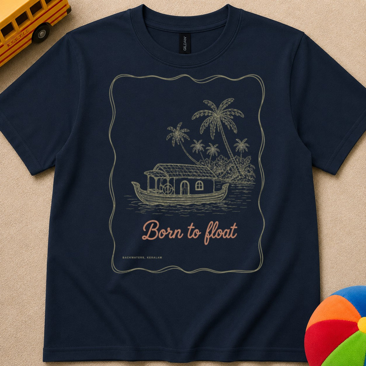 Born To Float Kids Unisex T Shirt