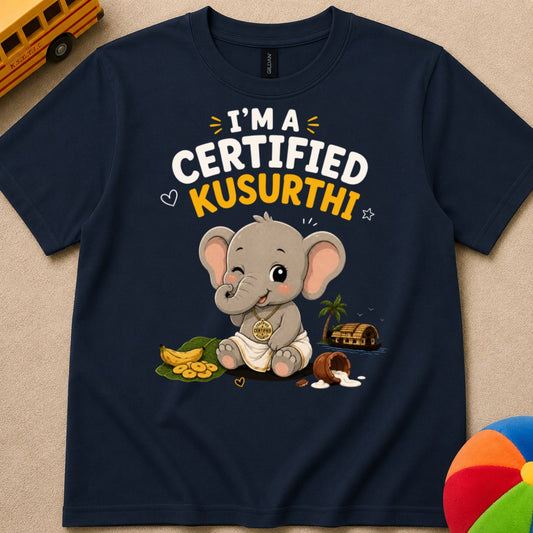 Certified Kusruthi Kids Unisex T Shirt