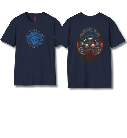 Theyyam Front & Back Print - T Shirt