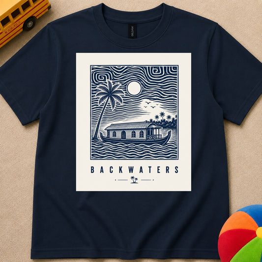Backwaters Kids Unisex T Shirt