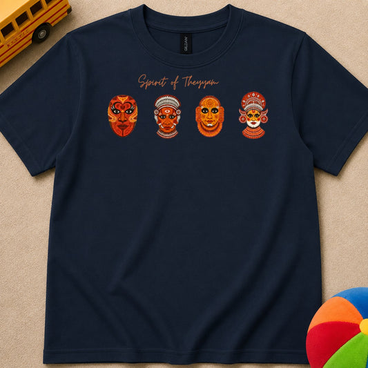 Spirit of Theyyam Kids Unisex T Shirt