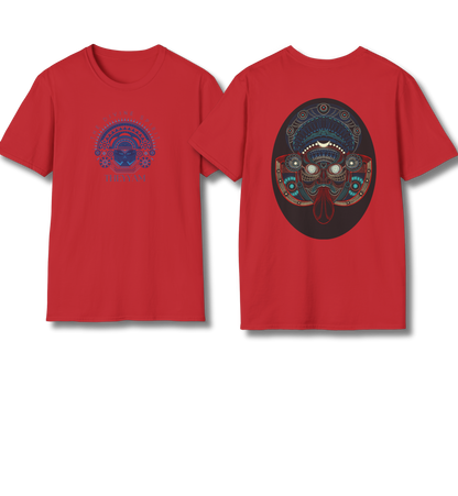 Theyyam Front & Back Print - T Shirt