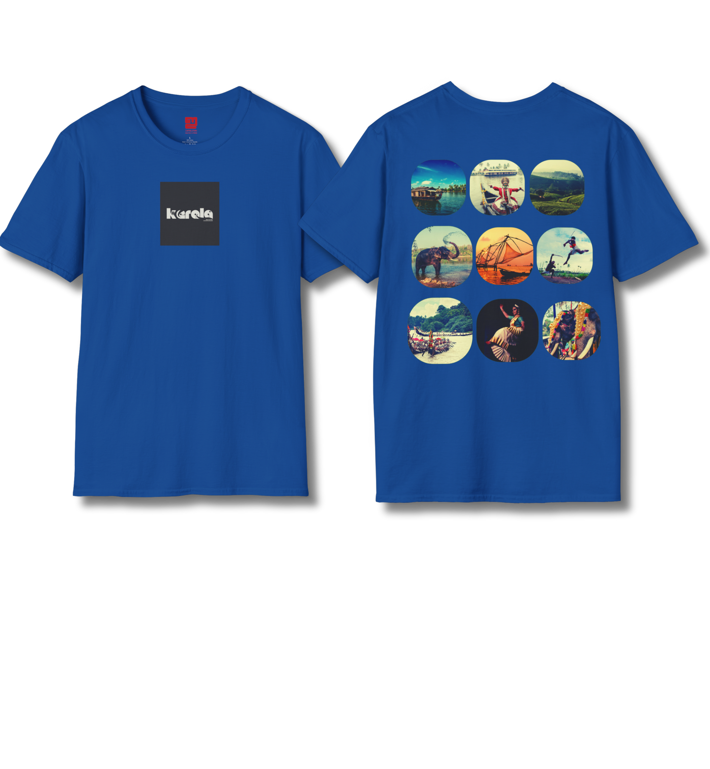 Kerala Vignettes  - Backprint T Shirt