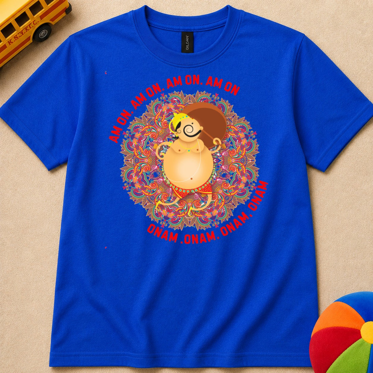 Am On Mahabali Kids Unisex T Shirt