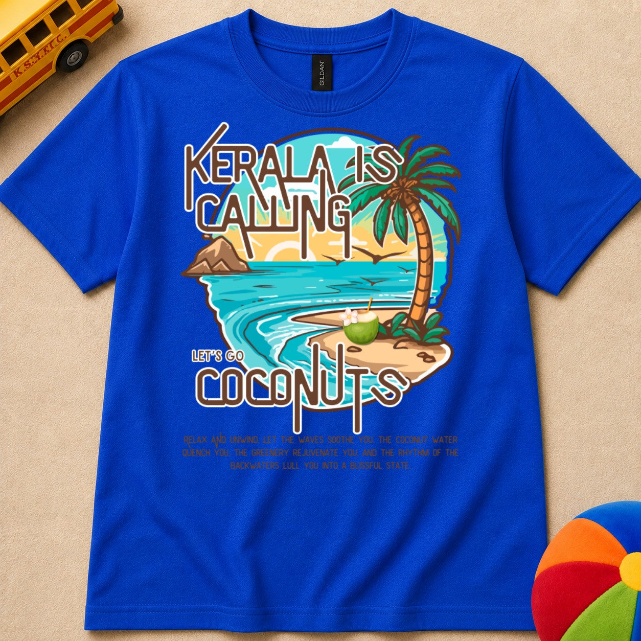 Kerala Calling Kids Unisex T Shirt