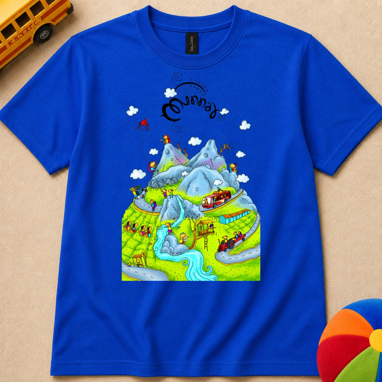 Munnar Hills Kids Unisex T Shirt
