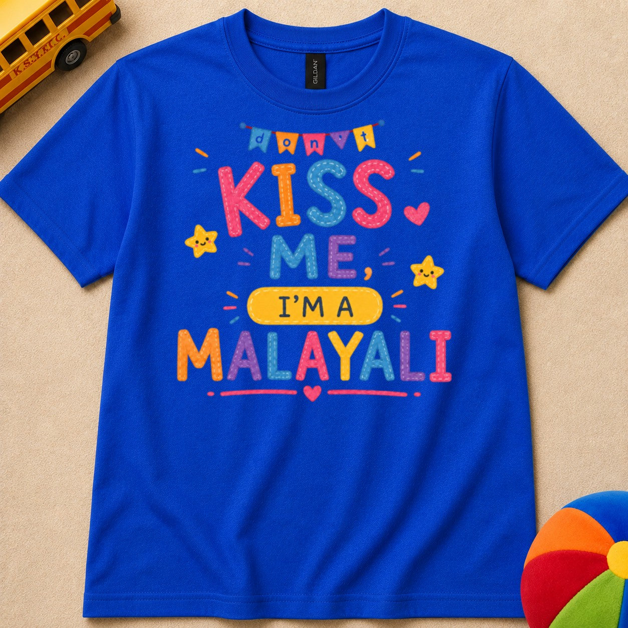 Don't Kiss Me  Kids Unisex T Shirt