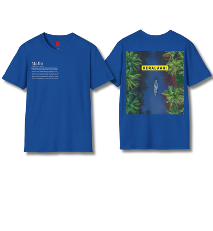 Mallu Definition & Keralaah - Front & Backprint  - T Shirt