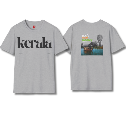 Kerala & God's Own Country Front & back - T Shirt