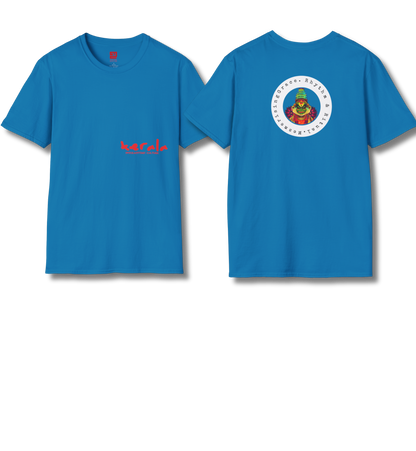 Kerala & Kathakali Front and Backprint  - T Shirt