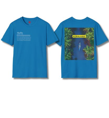 Mallu Definition & Keralaah - Front & Backprint  - T Shirt