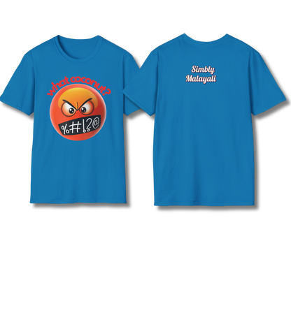 What Coconut & Simbly Malayali front n backprint - T Shirt